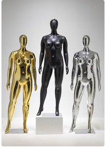 Hot bán sợi thủy tinh lớn ngực lớn hip nữ cộng với kích thước mannequin mô hình đầy đủ cơ thể người giả đứng Matte Trắng mannequin - Product Image 4