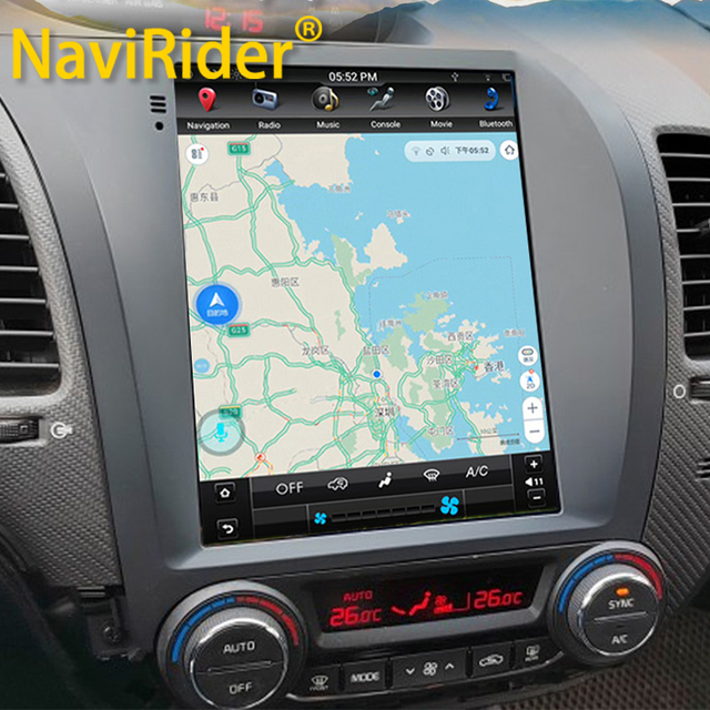 Android 13 Tesla Screen for KIA K3 Cerato Forte 2013 Car Radio Multimedia Video Player Navigation GPS Stereo Navigation Carplay