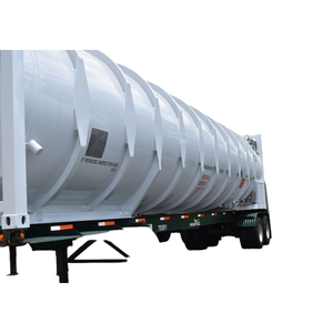 Réservoir de stockage d'hydrogène liquide en acier inoxydable de qualité supérieure, réservoir sous pression, taux de remplissage de 90 %, 1,2 MPa, conforme aux normes ASME/IMDG, en vrac - Product Image 1
