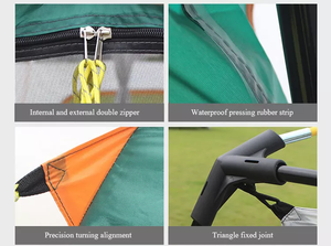 Summer Adult Camping Tree <b>Tent</b> Outdoor <b>Tents</b> Waterproof Camping Family for 8-12 Persons Outdoor Rainproof <b>Tent</b> - Product Image 3