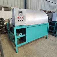 Séchoir rotatif automatique compact à tambour avec contrôle PLC et moteur, construction en acier au carbone pour le séchage industriel du riz et des céréales – Offre spéciale