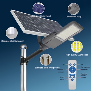 Lampadaire Solaire à Capteur Séparé Haute Qualité 60W 80W 100W 120W 160W IP66 et Lampadaire LED Solaire - Product Image 4