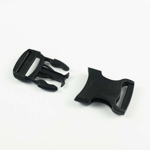 หัวเข็มขัดพลาสติกแบบปลดเร็ว ขนาดเส้นผ่านศูนย์กลางภายใน 20 มม. สีดำ ทนทาน สำหรับกระเป๋า - Product Image 2