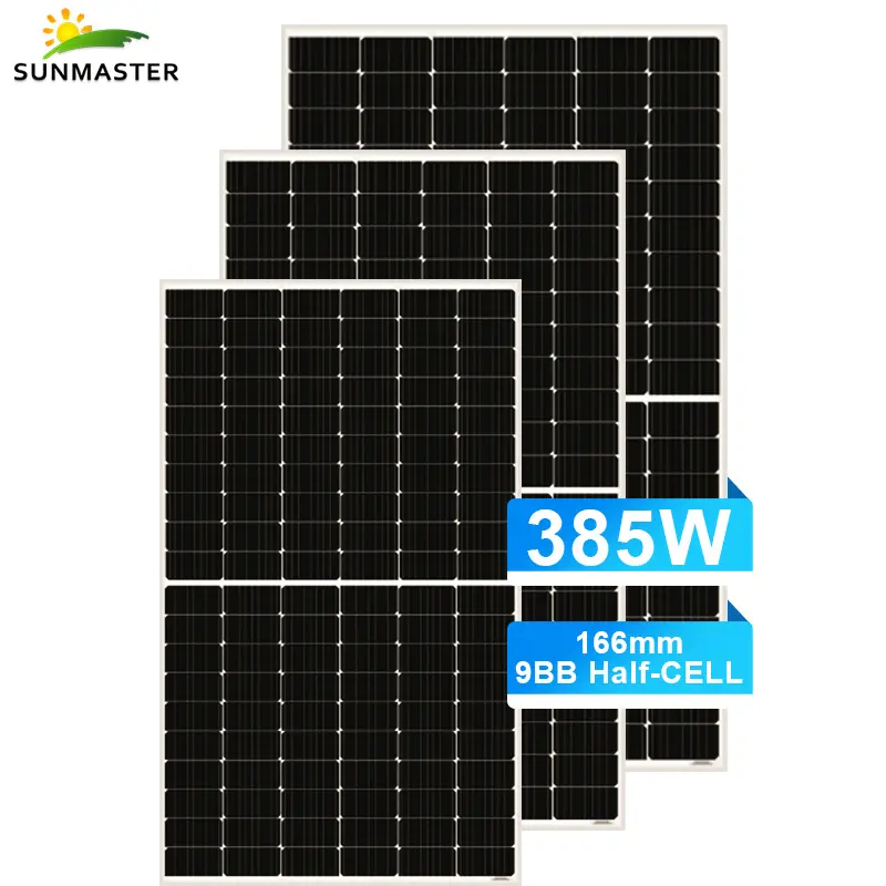 250 W 400 Watt mono kristalline chinesische Panels zum Verkaufs preis von Panels in Algerien Auto Solar Panel