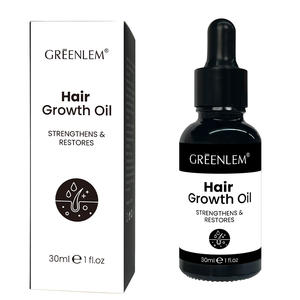 Aceite personalizado para el crecimiento del cabello para el tratamiento de adelgazamiento del cabello y la calvicie-<span class=keywords><strong>Bloqueador</strong></span> DHT natural 100% con extractos de hierbas - Product Image 1