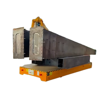 Chariot de transfert électrique sans rail homologué CE, 10 tonnes, 20 tonnes, à batterie, pour atelier, manutention de matériaux lourds