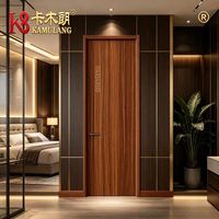 Portes intérieures modernes en bois composite sur mesure, isolation acoustique, construction durable, appartement, chambre, salle de bain, salle à manger