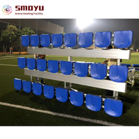 Sillas de Grada de Aluminio y HDPE, Material Virgen, Resistentes a los Rayos UV, para Estadios, Suministro al por Mayor