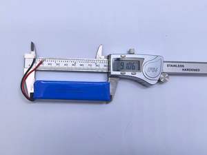 Batterie Lipo 11,1 V 1300 mAh 3S1P personnalisée en usine 532288 avec PCB, batterie polymère au lithium rechargeable, pack de batteries Lipo 12 V - Product Image 2