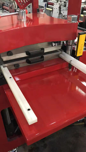 Machine de découpe de plaque de bande transporteuse coupe-feuille automatique moule coupe-HJMQ-450B - Product Image 3