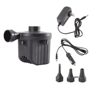 Pompe électrique DC gonflable pour extérieur, pompe montée sur voiture, pour piscine, bouée de natation, matelas pneumatique, en plastique ABS, 110V-240V
