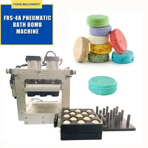 Multi Press Machine for Bath Bomb Balls Fizzy Shower steamers Shampoo bars Customized Mold Pneumatic