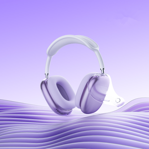 Funda impermeable transparente para auriculares estilo Ins, adecuada para <span class=keywords><strong>Airpods</strong></span> <span class=keywords><strong>Max</strong></span>, funda suave para auriculares de TPU en varios colores - Product Image 1