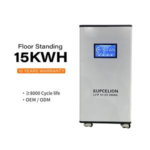 ระบบพลังงานบ้าน 51.2V แบตเตอรี่ลิเธียมไอออน 15kWh 300Ah ระบบกักเก็บพลังงานแสงอาทิตย์ ความจุสูง รับประกัน 10 ปี CAN ความจุสูง - Product Image 3