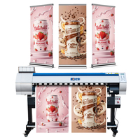 El mejor precio para impresora de lona solvente ecológica digital de inyección de tinta de gran formato de 1,6 M Plotter Resolución de 600dpi para pancartas al aire libre