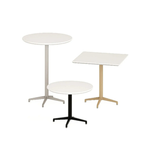 Mesa de Comedor Redonda Moderna para Hotel y Sala de Estar, <span class=keywords><strong>con</strong></span> Borde de Cuchilla, Superficie Sólida, Mesa de Bar - Product Image 3