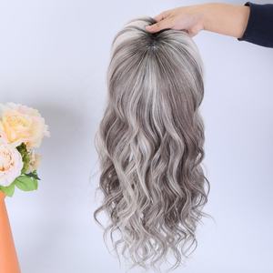 Lilan <span class=keywords><strong>Balayage</strong></span>-pelucas de monofilamento de Color, pelo humano europeo de lujo, pelucas de monofilamento de aspecto Natural de 16 pulgadas - Product Image 3