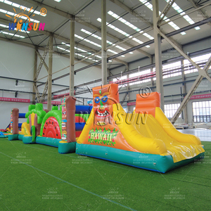 WINSUN Parc aquatique gonflable sur le thème du sport, écoresponsable, couleur personnalisable, parcours d'obstacles flottant pour enfants et adultes, vente chaude - Product Image 2