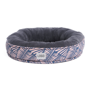 Tempat tidur anjing mewah yang ditinggikan dengan pola Solid desain naik untuk menambah kenyamanan dan dukungan untuk kucing di luar tanah - Product Image 3