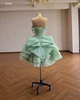 Robe de mariée Feishiluo luxueuse, moderne, à épaules dénudées, avec traîne amovible, appliques brillantes, dos nu, style robe de bal avec traîne chapelle
