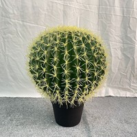 Plante artificielle en plastique réaliste, cactus artificiel sans entretien pour la décoration intérieure et extérieure, maison, bureau