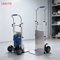Chariot Électrique Pliant pour Escaliers, Capacité Maximale 400kg, en Aluminium, à Batterie Lithium – Nouveauté et Vente Flash