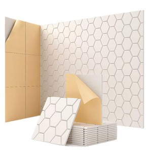 Panel <span class=keywords><strong>de</strong></span> fieltro absorbente e insonorizante, panel <span class=keywords><strong>de</strong></span> reducción <span class=keywords><strong>de</strong></span> <span class=keywords><strong>ruido</strong></span> acústico, decoración <span class=keywords><strong>de</strong></span> pared <span class=keywords><strong>de</strong></span> fondo - Product Image 1