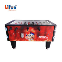 Arcade à pièces Football Sports Football Table Machine Redemption Arcade Game Handle Foosball Board Soccer Table Game