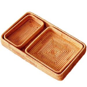 Cestas de Mimbre 100% Natural, Ecológicas, Marca Galaximex, Hechas a Mano, para Servir, Almacenar Frutas, Organizador Multifuncional para el Hogar - Product Image 1