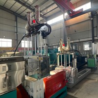 Machine de recyclage de plastique WENDA pour bouteilles et films en PP, PPR, PET, EPS, PC, PA, d'occasion, capacité 10 tonnes/jour, moteur, Chine
