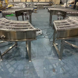 90 độ đường cong băng tải vành đai thép không gỉ dây lưới vành đai băng tải tùy chỉnh làm mát khô băng tải cho ngành công nghiệp thực phẩm - Product Image 6