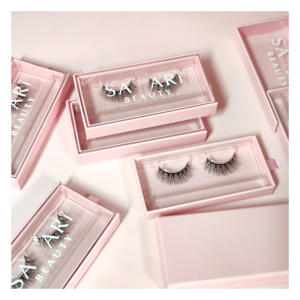 <span class=keywords><strong>Cils</strong></span> individuels sans cruauté Faux <span class=keywords><strong>Cils</strong></span> Natural 3D Faux Mink Strip Eye Lashes - Product Image 2