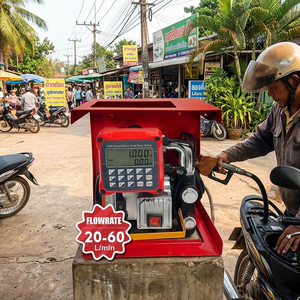 Distributeur de carburant diesel mobile portable haute précision avec enrouleur de tuyau et <span class=keywords><strong>pistolet</strong></span> de remplissage automatique - Product Image 4