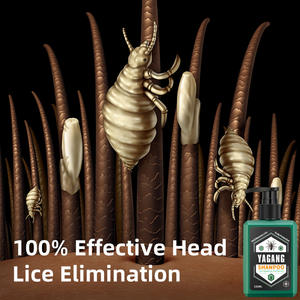 Shampoo concentré YAGANG exclusif à l'huile d'argan, <span class=keywords><strong>efficace</strong></span> contre les <span class=keywords><strong>poux</strong></span>, régulateur de sébum, antipelliculaire et hydratant en mousse - Product Image 3