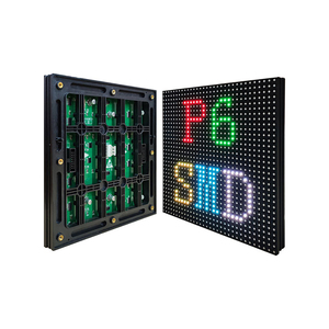 P6mm ngoài trời liền mạch nối lớn LED hiển thị quảng cáo biển quảng cáo đôi bên ba bên đầy đủ màu sắc HD LED màn hình hiển thị - Product Image 1