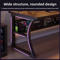 Escritorio de Computadora Convertible de Madera, Diseño Simple, para Uso en el Hogar, Juegos, Estudio, Escritura, Ecológico, Económico, para Alquiler