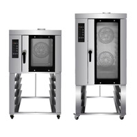 Four à Croissant à pâtisserie commerciale à 10 plateaux pour Restaurant gâteau électrique fabrication de pain four de cuisson four à vapeur à Convection numérique