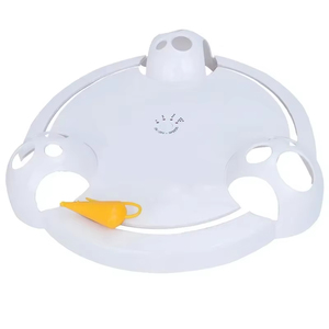 Juguete electrónico giratorio para gatos y perros: atrapa ratones, interactivos, con velocidad ajustable, accesorios para mascotas. - Product Image 1