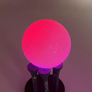 Balle de golf personnalisée en Surlyn, deux pièces, en vrac, phosphorescente, colorée, pour l'entraînement, avec effet lumineux LED clignotant - Product Image 3