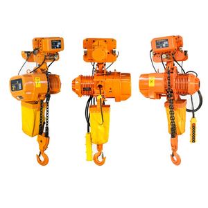 Paranco Elettrico a Catena con Gancio, Capacità 3 Tonnellate, Catena 3m per Uso Marino - Product Image 1