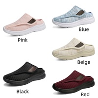 Chaussure pour pied diabétique, durable, légère, semelle intermédiaire en EVA, semelle intérieure respirante, bout large, confortable, antidérapante, unisexe, toutes saisons