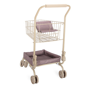 2025 recién llegado carrito <span class=keywords><strong>de</strong></span> compras <span class=keywords><strong>de</strong></span> Metal personalizado con bolsa <span class=keywords><strong>de</strong></span> almacenamiento <span class=keywords><strong>de</strong></span> tela ruedas delanteras giratorias carrito <span class=keywords><strong>de</strong></span> <span class=keywords><strong>juguete</strong></span> <span class=keywords><strong>de</strong></span> muñeca <span class=keywords><strong>de</strong></span> moda - Product Image 2