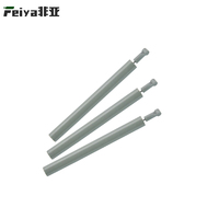 Amortisseur hydraulique à fermeture douce en acier inoxydable galvanisé personnalisé - Amortisseur silencieux unidirectionnel pour armoires de cuisine et d'hôtel