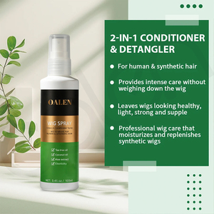 Spray Luxfume pour perruques synthétiques, après-shampoing sans rinçage, spray démêlant pour perruques, hydratant, reconstituant, facilite le peignage des perruques - Product Image 3
