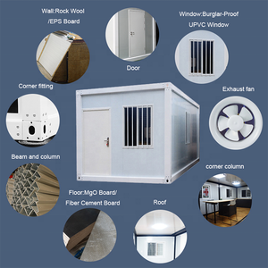 20 FT 40FT Casas modulares de lujo de bajo costo Casa prefabricada Casas de contenedores desmontables Villas - Product Image 6