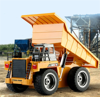 Howo Modelli di Controllo Remoto Escavatore Rc Excav Metallo Co Telecomando Giocattolo Elettrico di Controllo Remoto Huina 1540 Camion 1: 18 arrampicata Giocattolo