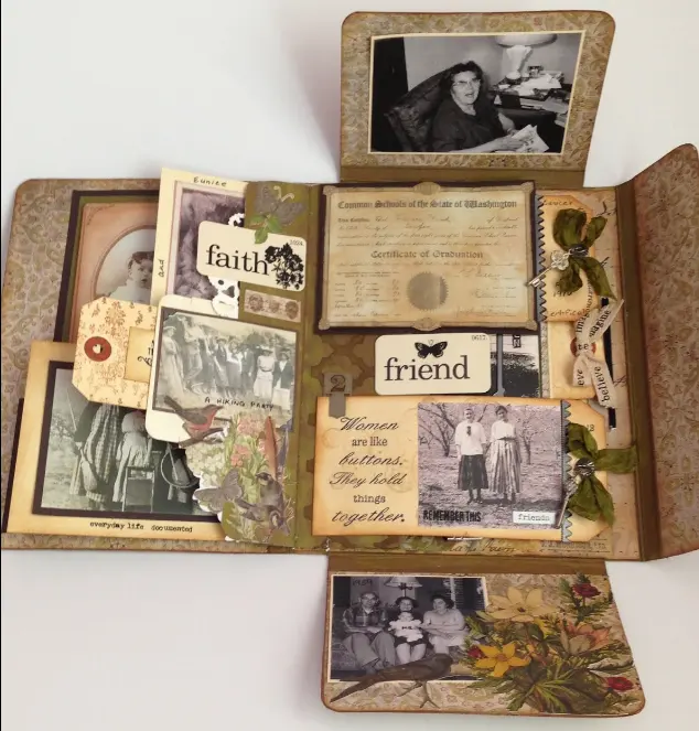 customize Collection Folio Challenge book Fun Collecting memorable events and photos of the family and costs