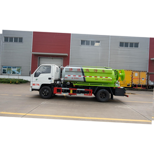 Hydraulic Drive Sewage Suction Truck 8 Cubic High Pressure Sewer Dredging Dual-purpose Septic Truck - Product Image 5