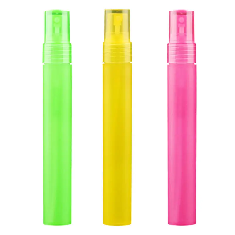 Empty Plastic Perfume Package Fine Mist Sprayer Pen Cheap Plastic Spray Bottle 10ml Pen Perfume Bottles