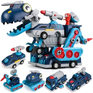 Bonne Qualité 5 en 1 DIY Assemblage Magnétique Force <span class=keywords><strong>Dinosaure</strong></span> 40pcs Blocs de Construction Démonter Transformer <span class=keywords><strong>Dinosaure</strong></span> <span class=keywords><strong>Robot</strong></span> Jouet pour Enfants - Product Image 1